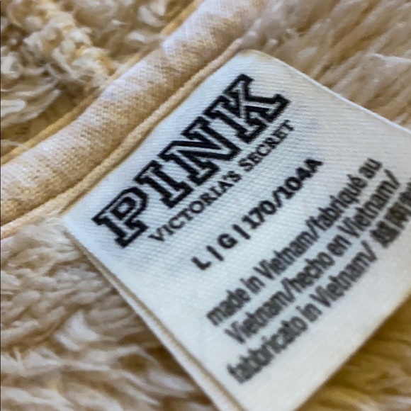 PINK Teddy Bear Peach Sweater - Picture 5 of 6